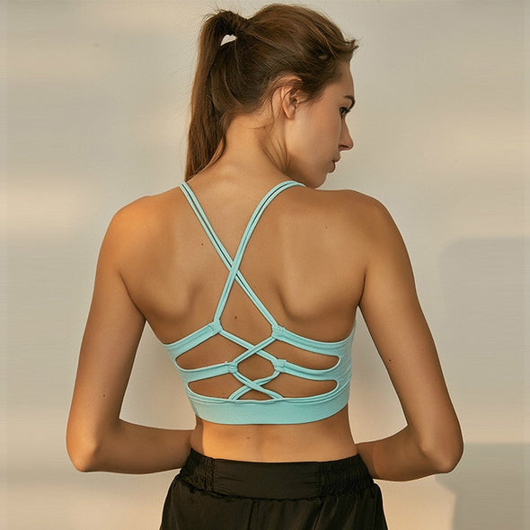 Mila Cross Back Sports Bra - 20% OFF FOR A LIMITED TIME